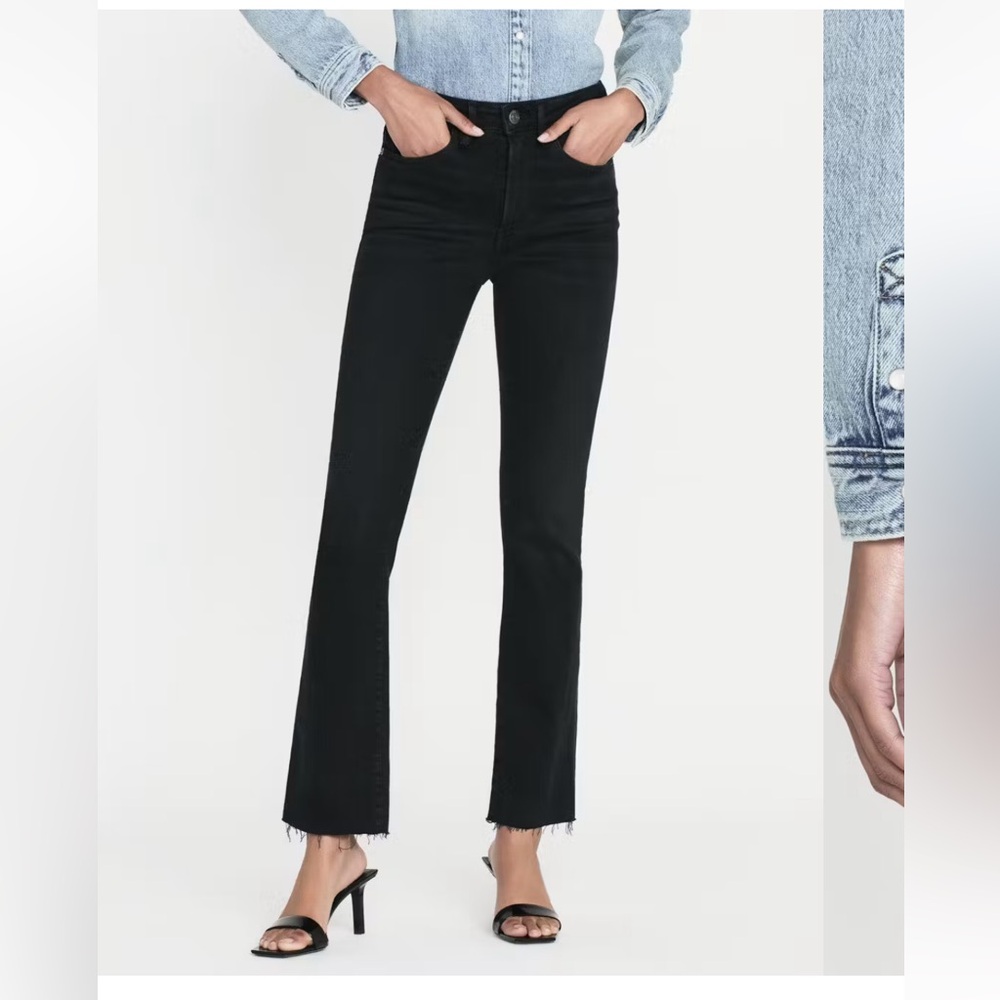 Frame jeans. Le crop Mini Boot. Size 26.